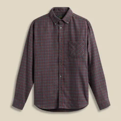 Homme Portuguese Flannel Chemises-- Chemise Minerva - Gris