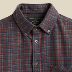 Homme Portuguese Flannel Chemises-- Chemise Minerva - Gris