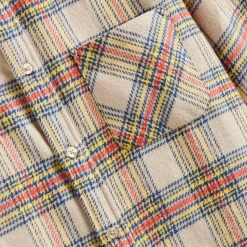 Homme Portuguese Flannel Chemises-- Chemise Lars - Beige