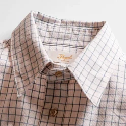 Homme Prequel Chemises-- Chemise à carreaux Relief - Beige