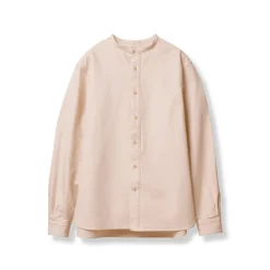 Homme Prequel Chemises-- Chemise Col montant - Natural