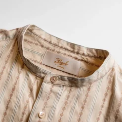 Homme Prequel L'esprit Merci|Chemises-- Chemise Col montant - Beige