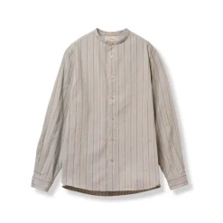 Homme Prequel L'esprit Merci|Chemises-- Chemise Col montant - Bleu