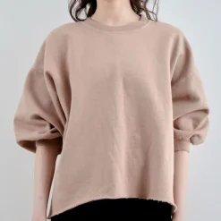 Femme Rachel Comey Sweats-- Fond Sweatshirt - Hazelnut