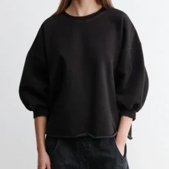 Femme Rachel Comey Sweats-- Fond Sweatshirt - Charbon
