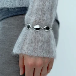 Femme RAGBAG Bracelets-- Bracelet Dualism Oval - Argent