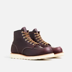 Homme Red Wing Bottines-- 8847 - Moc Toe Black Cherry
