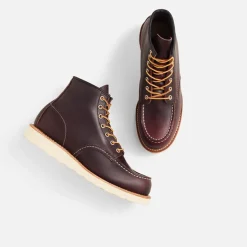 Homme Red Wing Bottines-- 8847 - Moc Toe Black Cherry