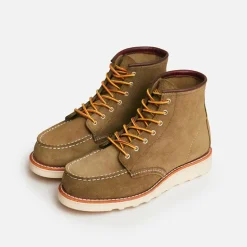 Femme Red Wing Bottes-- 3377 - Moc Toe Olive