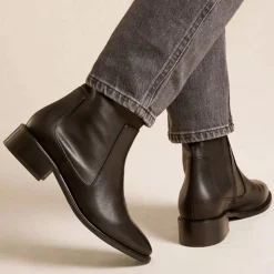 Femme Rivecour Bottes-- Bottines n°67 - Noir
