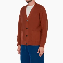 Homme Roberto Collina Mailles-- Cardigan en maille -