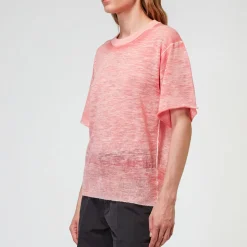 Femme Roberto Collina T-shirts-- T- Shirt - Rose