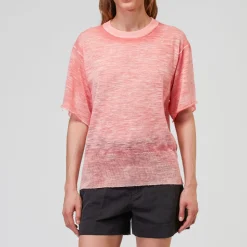 Femme Roberto Collina T-shirts-- T- Shirt - Rose