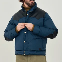 Homme Rocky Mountain Manteaux-- Doudoune Nigel Cabourn - Marine