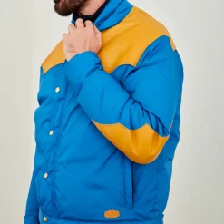 Homme Rocky Mountain Manteaux-- Doudoune Nigel Cabourn - Bleu