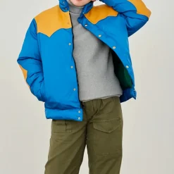 Homme Rocky Mountain Manteaux-- Doudoune Nigel Cabourn - Bleu