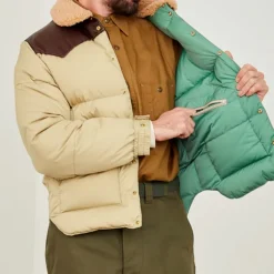 Homme Rocky Mountain L'esprit Merci|Manteaux-- Doudoune Christy - Brun clair