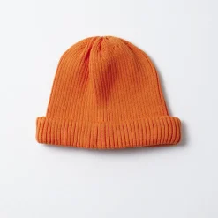 Femme Rototo Bonnets|Bonnets-- Bonnet enroulé - Orange