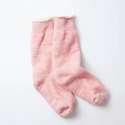 Femme ROTOTO Chaussettes|Chaussettes-- Chaussettes double face R1001 - Rose