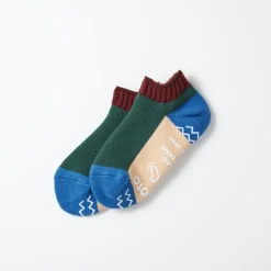 Femme ROTOTO Chaussettes|Chaussettes-- Chaussettes Multi - Marron/Vert