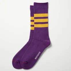 Femme Rototo Chaussettes|Chaussettes-- Chaussettes Rayées -