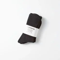 Femme ROTOTO Chaussettes|Chaussettes-- Pack 3 chaussettes - Noir