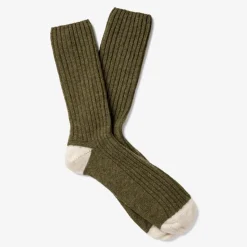 Femme Royalties Chaussettes|Chaussettes-- Chaussettes Benjamin - Vert