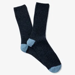 Femme Royalties Chaussettes|Chaussettes-- Chaussettes Benjamin - Marine