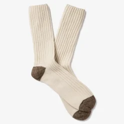 Femme Royalties Chaussettes|Chaussettes-- Chaussettes Benjamin - Ecru
