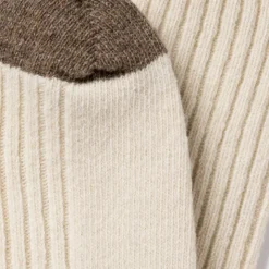 Femme Royalties Chaussettes|Chaussettes-- Chaussettes Benjamin - Ecru