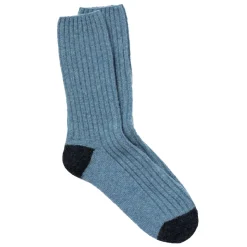 Femme Royalties Chaussettes|Chaussettes-- Chaussettes Benjamin - Ciel