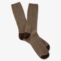 Femme Royalties Chaussettes|Chaussettes-- Chaussettes Benjamin - Marron