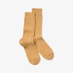 Femme Royalties Chaussettes|Chaussettes-- Chaussettes Eddie - Sable