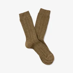 Femme Royalties Chaussettes|Chaussettes-- Chaussettes Eddie - Kaki