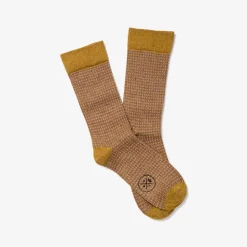 Femme Royalties Chaussettes|Chaussettes-- Chaussettes Honey - Curry