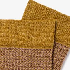 Femme Royalties Chaussettes|Chaussettes-- Chaussettes Honey - Curry