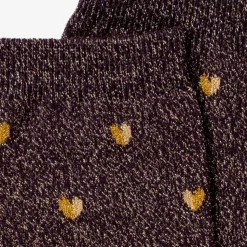 Femme Royalties Chaussettes|Chaussettes-- Chaussettes Love - Aubergine