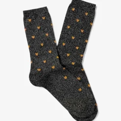 Femme Royalties Chaussettes|Chaussettes-- Chaussettes Love - Noir