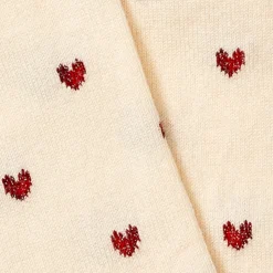 Femme Royalties Chaussettes|Chaussettes-- Chaussettes Love - Ecru