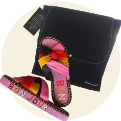 Femme RUE DE LA LUNE Sandales-- Sandales Bonjour - Fuschia