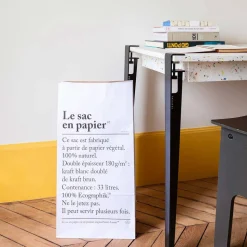 MERCI Entretien & Rangement|Filets, Paniers & Valises-Sac en kraft recyclé