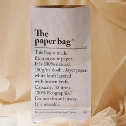 MERCI Entretien & Rangement|Filets, Paniers & Valises-Sac en kraft recyclé