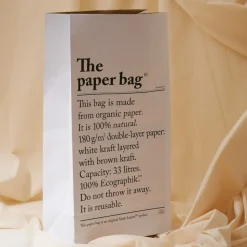 MERCI Entretien & Rangement|Filets, Paniers & Valises-Sac en kraft recyclé