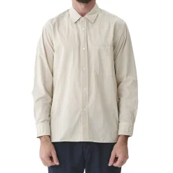 Homme Sage de Cret Chemises-- Chemise Broadcloth - Ivoire