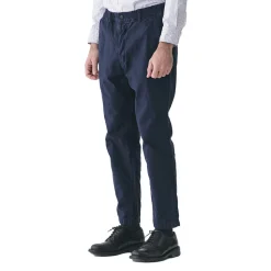 Homme Sage de Cret Pantalons-- Pantalon fuselé - Marine