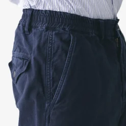 Homme Sage de Cret Pantalons-- Pantalon fuselé - Marine