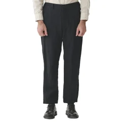 Homme Sage de Cret Pantalons-- Pantalon Herringbone Tumbler - Gris foncé
