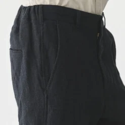 Homme Sage de Cret Pantalons-- Pantalon Herringbone Tumbler - Gris foncé