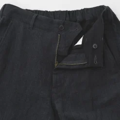 Homme Sage de Cret Pantalons-- Pantalon Herringbone Tumbler - Gris foncé