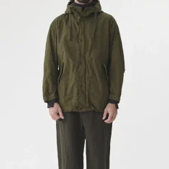 Homme Sage de Cret Vestes-- Parka Typewriter - Kaki